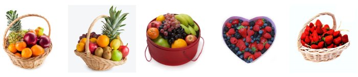 фруктовые корзины на подарок